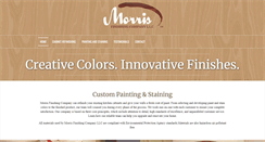 Desktop Screenshot of morrisfinishing.com